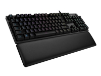 Logitech Gaming G513 - Tastatur - bagbelyst - USB - Nordisk - tastkontakt: GX Brown Tactile - kulsort