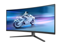 Philips Evnia 6000 34M2C6500 - OLED-monitor - gaming - kurvet - 34 - 3440 x 1440 WQHD @ 175 Hz - 1000 cd/m² - 1000000:1 - DisplayHDR 400 True Black - 0.03 ms - 2xHDMI, DisplayPort - mørk skifer