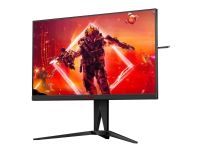 AOC AGON AG325QZN - AG5 Series - LED-skærm - gaming - 31.5 - 2560 x 1440 QHD @ 240 Hz - VA - 400 cd/m² - 4000:1 - DisplayHDR 400 - 1 ms - 2xHDMI, 2xDisplayPort - sort