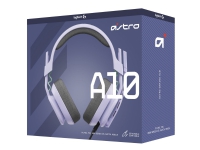 ASTRO Gaming A10 Gen 2 - Headset - fuld størrelse - kablet - 3,5 mm jackstik - lilla