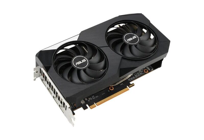 ASUS Radeon RX 6600 V2 Grafikkort - 8GB - GDDR6 - HDMI - DP