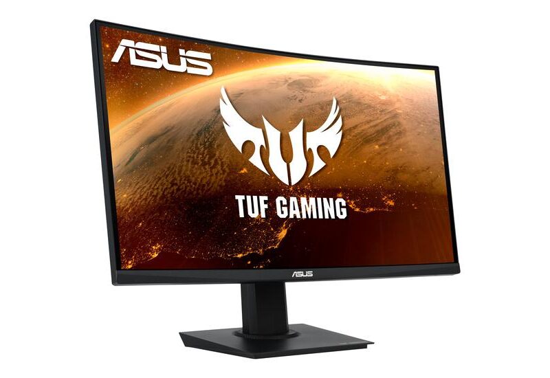 ASUS TUF Gaming VG24VQE skærm - LED baglys - 23.6" - AMD FreeSync Premium - VA - 4ms,1ms - Full HD 1920x1080