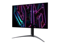 Acer Predator X27U bmiipruzx - OLED-monitor - gaming - 27 (26.5 til at se) - 2560 x 1440 WQHD @ 240 Hz - 1000 cd/m² - 1500000:1 - HDR10 - 0.01 ms - 2xHDMI, DisplayPort, USB-C - højtalere - sort