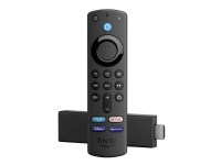 Amazon Fire TV Stick 4K - AV-afspiller - 8 GB - 4K UHD (2160p) - HDR - sort