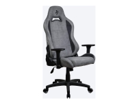 Arozzi Torretta 2023 Edition - Stol - ergonomisk - armstøtter - T-formet - vippe - drejeled - Supersoft - antracit (sort)