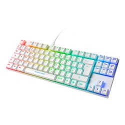 Deltaco_gaming White Line Wk90r Tkl Mechanical Keyboard Red Switches Rgb Uk - Tastatur