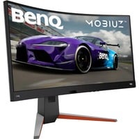 EX3410R 86,4 cm (34") 3440 x 1440 pixel Wide Quad HD LED Sort, Gaming Skærm