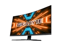 Gigabyte M32QC - LED-skærm - kurvet - 31.5 - 2560 x 1440 QHD @ 165 Hz - VA - 350 cd/m² - 3000:1 - DisplayHDR 400 - 1 ms - 2xHDMI, DisplayPort, USB-C