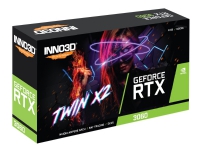 Inno3D GeForce RTX 3060 TWIN X2 - Grafikkort - GF RTX 3060 - 8 GB GDDR6 - PCIe 4.0 x16 - 3 x DisplayPort, HDMI - LHR