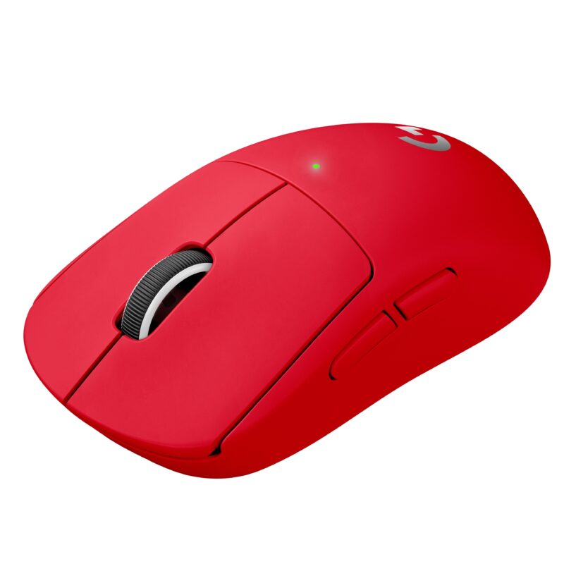 Logitech - PRO X SUPERLIGHT Wireless Gaming Mouse - RED