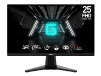 MSI G255F - LCD-skærm - gaming - 25 (24.5 til at se) - 1920 x 1080 Full HD (1080p) @ 180 Hz - Fast IPS - 300 cd/m² - 1000:1 - 1 ms - 2xHDMI, DisplayPort