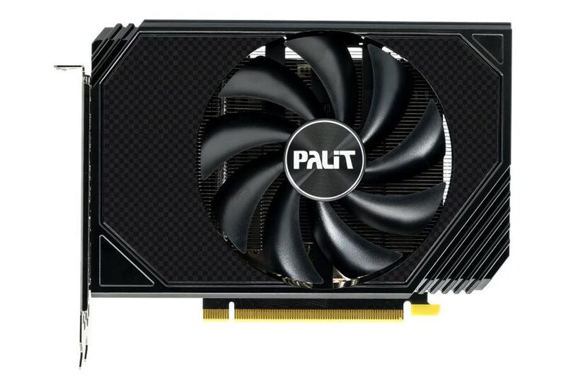 Palit GeForce RTX 3050 StormX 6GB Grafikkort - 6GB GDDR6 - NVIDIA RTX 3050 - PCI Express 4.0