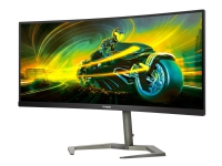 Philips Evnia 5000 34M1C5500VA - LED-skærm - gaming - kurvet - 34 - 3440 x 1440 WQHD @ 165 Hz - VA - 300 cd/m² - 3000:1 - HDR10 - 1 ms - 2xHDMI, 2xDisplayPort - højtalere - sort