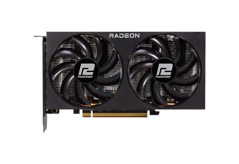 PowerColor Fighter Radeon RX 7600 Grafikkort - 8GB GDDR6 - AMD Radeon RX 7600 - PCI Express 4.0