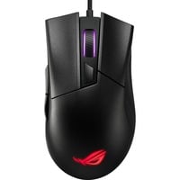 ROG Gladius II Core mus Højre hånd USB Type-A Optisk 6200 dpi, Gaming mus