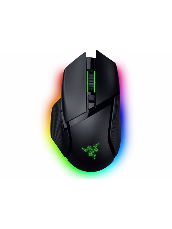 Razer Basilisk V3 Pro 35K - Gaming Mus - Optisk - 11 knapper - Sort med RGB lys