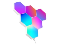 Tracer hexagonal RGB Ambience lamps - Smart Hexagon TRAOSW47256