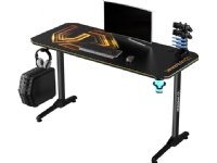 Ultradesk ULTRADESK gaming-skrivebord FRAG - GOLD V3, 140x60 cm, 76 cm, med musemåtte, hovedtelefon- og drikkevareholder