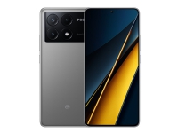 Xiaomi POCO X6 Pro - 5G smartphone - dual-SIM - RAM 8 GB / Intern hukommelse 256 GB - OLED-skærm - 6.67 - 2712 x 1220 pixels (120 Hz) - 3x bagkamera 64 MP, 8 MP, 2 MP - front camera 16 MP - grå