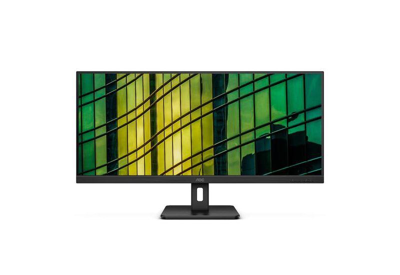 AOC U34E2M computerskærm 86,4 cm (34") 3440 x 1440 pixel Wide Quad HD Sort