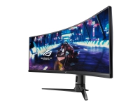 ASUS ROG Strix XG49VQ - LED-skærm - gaming - kurvet - 49 - 3840 x 1080 DFHD - VA - 450 cd/m² - 3000:1 - DisplayHDR 400 - 4 ms - 2xHDMI, DisplayPort - højtalere - sort