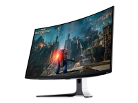 Alienware 32 Gaming Monitor AW3225QF - OLED-monitor - gaming - kurvet - 32 (31.62 til at se) - 3840 x 2160 4K @ 240 Hz - 1000 cd/m² - 1500000:1 - DisplayHDR 400 True Black - 0.03 ms - 2xHDMI, DisplayPort - med 3 års Advanced Exchange Basic Warranty