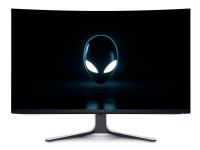 Alienware 32 Gaming Monitor AW3225QF - OLED-monitor - gaming - kurvet - 32 (31.62 til at se) - 3840 x 2160 4K @ 240 Hz - 1000 cd/m² - 1500000:1 - DisplayHDR 400 True Black - 0.03 ms - 2xHDMI, DisplayPort - med 3-års Advanced Exchange Service and Premium Panel Exchange (Inklusive ejerskab for OLED-indebrænding)