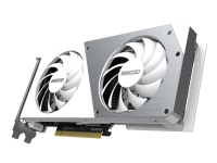 Inno3D GeForce RTX 4060 TWIN X2 OC WHITE - Grafikkort - GeForce RTX 4060 - 8 GB GDDR6 - PCIe 4.0 x8 - 3 x DisplayPort, HDMI - hvid - boks