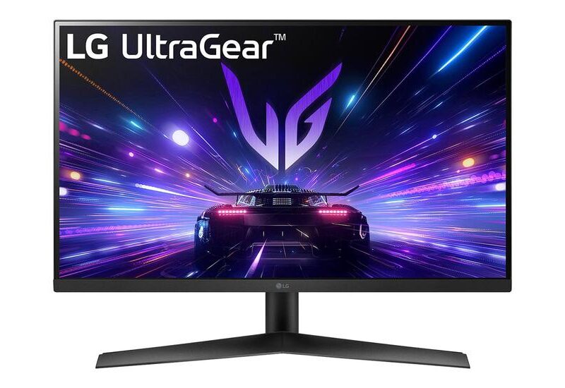 LG UltraGear 27GS60F-B skærm - LED baglys - 27" - AMD FreeSync, NVIDIA G-SYNC Compatible - IPS - 1ms - Full HD 1920x1080 ved 180Hz