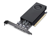 NVIDIA RTX A400 - Grafikkort - RTX A400 - 4 GB GDDR6 - PCIe 4.0 x8 - 4 x Mini DisplayPort