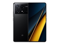 Xiaomi POCO X6 Pro - 5G smartphone - dual-SIM - RAM 8 GB / Intern hukommelse 256 GB - OLED-skærm - 6.67 - 2712 x 1220 pixels (120 Hz) - 3x bagkamera 64 MP, 8 MP, 2 MP - front camera 16 MP - sort