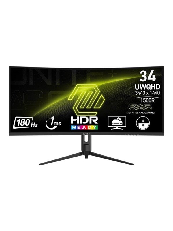 34" MSI MAG 342CQR E2 - 3440x1440 - 180Hz - VA