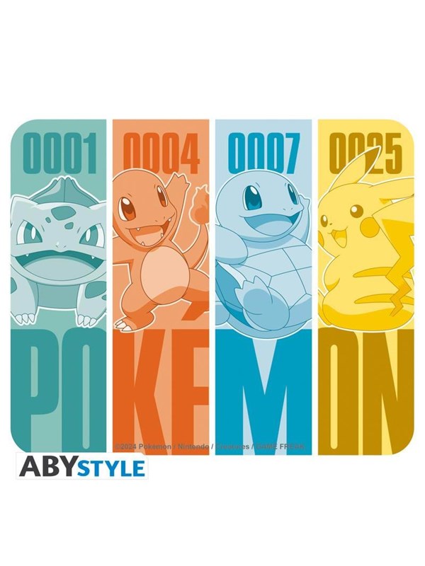 ABYstyle POKEMON Flexible Mousepad Kanto Starters