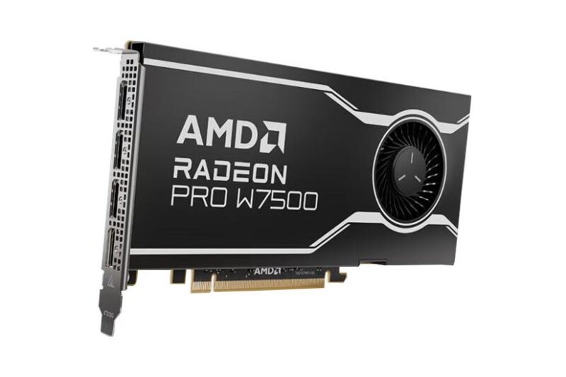 AMD Radeon Pro W7500 Grafikkort - 8GB GDDR6 - AMD Radeon Pro W7500 - PCI Express 4.0 x8