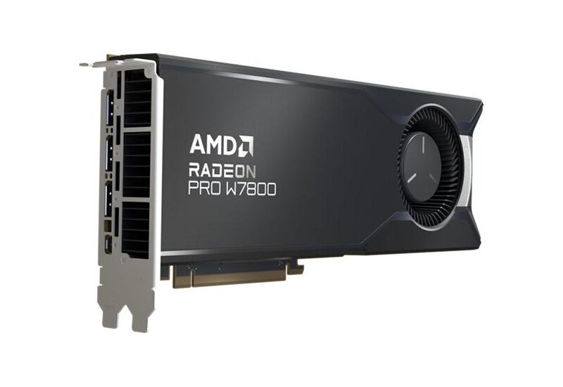 AMD Radeon Pro W7800 Grafikkort - 32GB GDDR6 - AMD Radeon Pro W7800 - PCI Express 4.0 x16