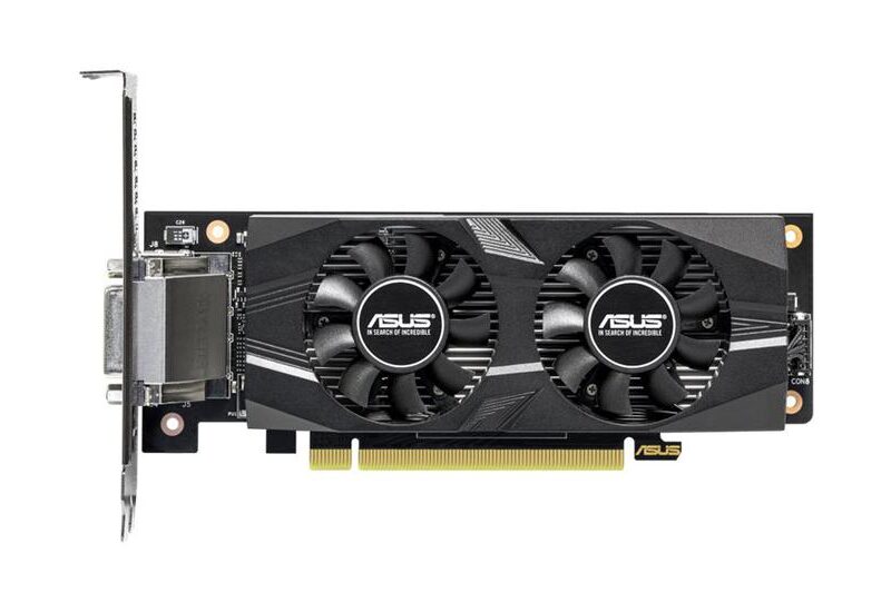 ASUS GeForce RTX 3050 LP BRK 6GB Grafikkort - 6GB GDDR6 - NVIDIA RTX 3050 - PCI Express 4.0