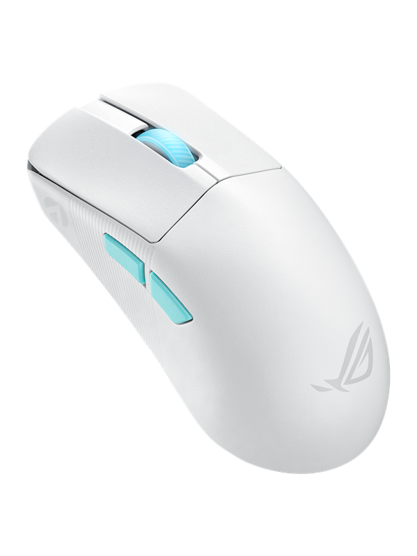 ASUS ROG Harpe Ace Aim Lab Edition Wireless Gaming - Gaming Mus - Optisk - 5 knapper - Hvid
