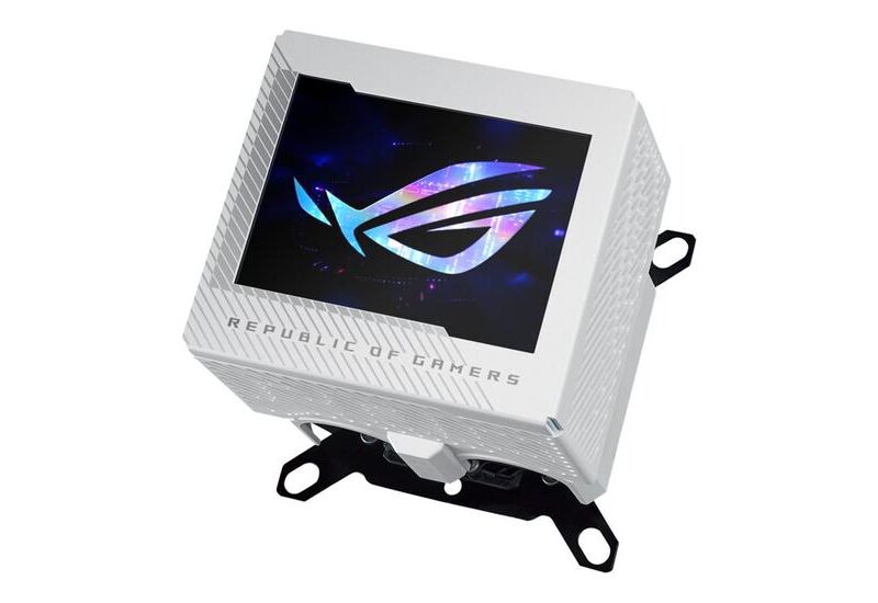 ASUS ROG RYUJIN III - White Edition - CPU-vandblokering til flydende kølesystem