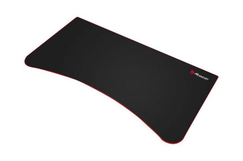 Arozzi Arena Deskpad Red Border - musemåtte