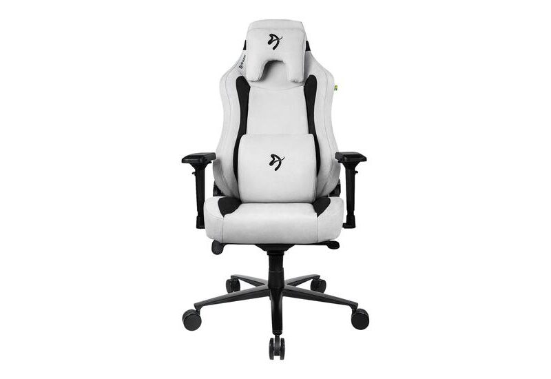 Arozzi Vernazza Supersoft - stol - tekstil - lysegrå