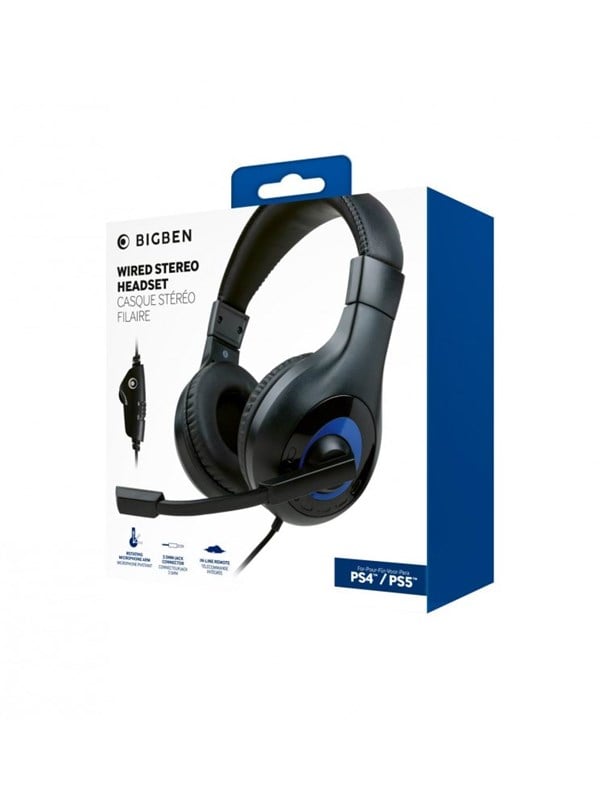 BigBen Interactive Stereo Gaming Headset V1 - Black