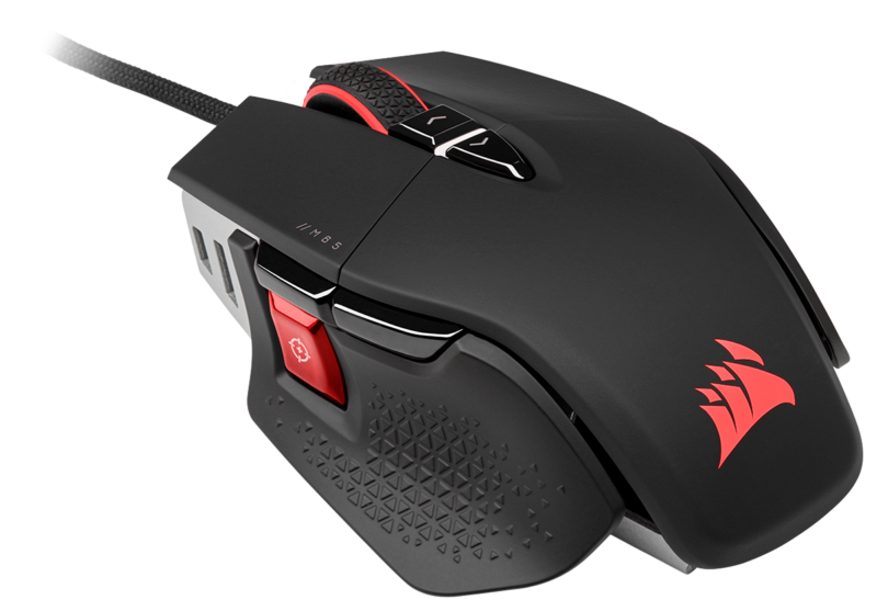 CORSAIR Gaming M65 RGB ULTRA Optisk Kabling Sort