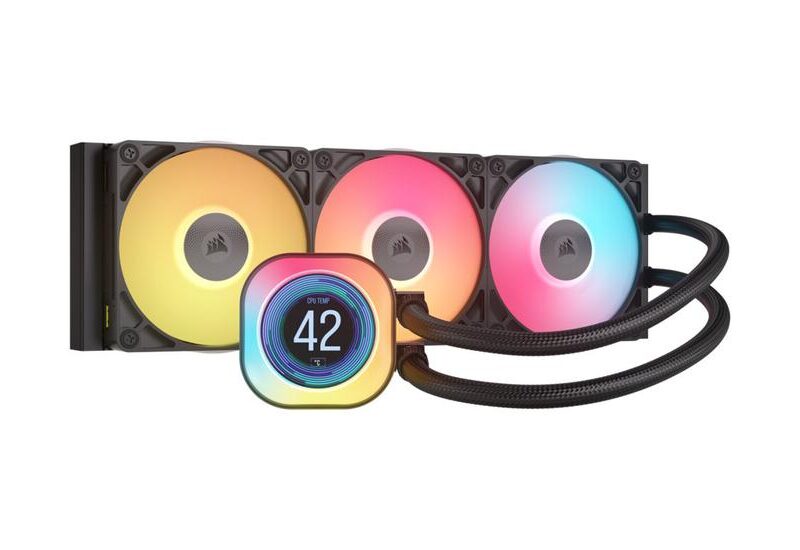 CORSAIR iCUE Link TITAN 360 RX LCD - processors flydende kølesystem