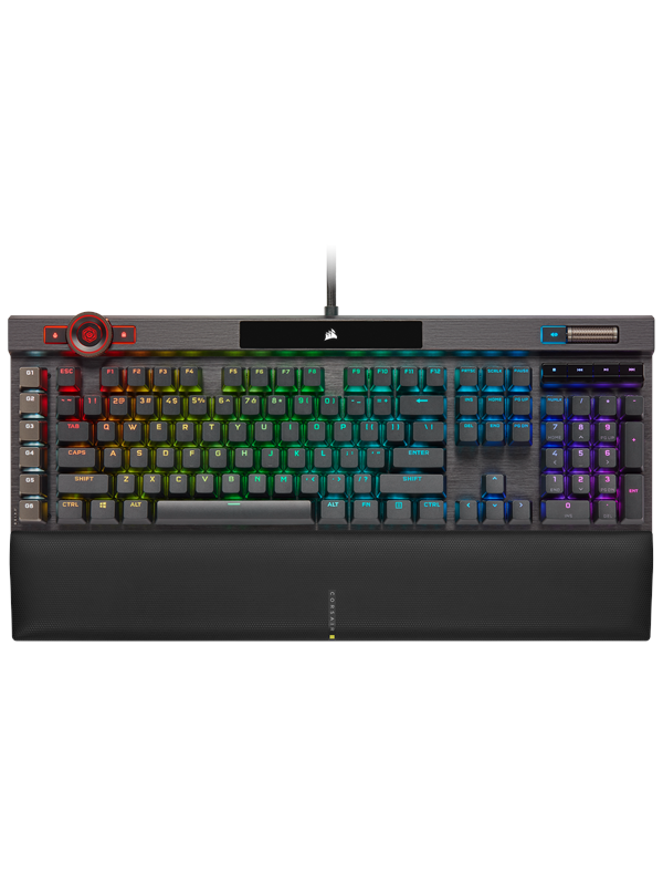 Corsair K100 RGB - MX Speed - Gaming Tastatur - Nordisk - Sort