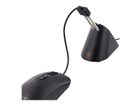 DELTACO Gaming GAM-044 Mouse Bungee - Styringssystem til musekabel - sort, sølv