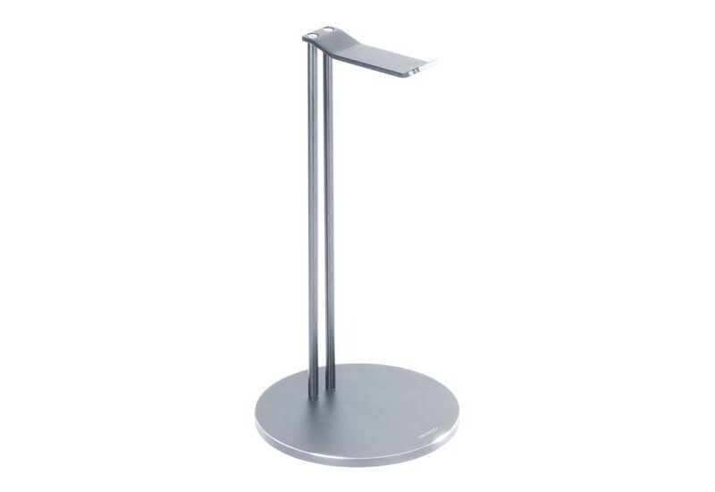 DELTACO HLS-101 stativ - for hovedtelefoner / headsets - sølv