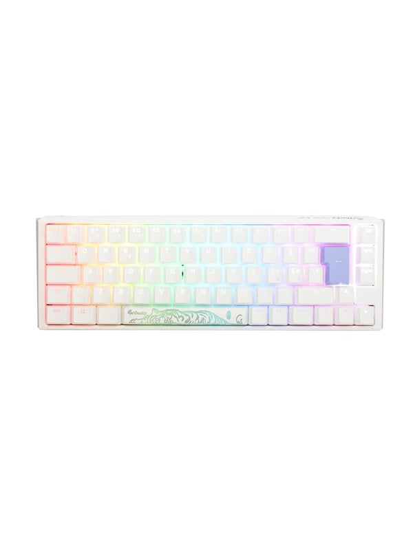 Ducky One 3 - Classic Pure White ND - SF 65% - Nordisk - Hvid