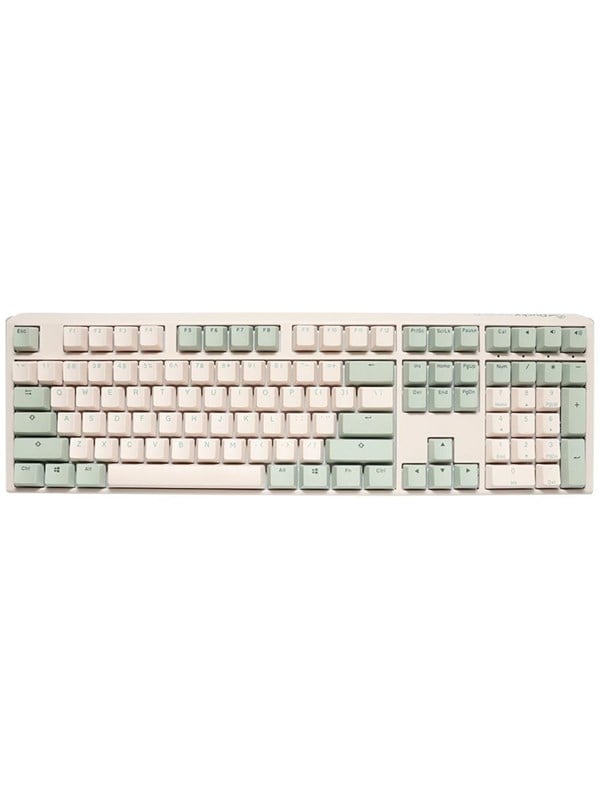 Ducky One 3 Matcha MX Brown - ND - Gaming Tastatur - Nordisk - Hvid