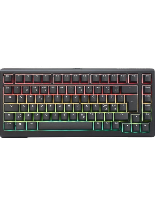 Ducky Tinker75 - Gaming Tastatur - Nordisk - Sort