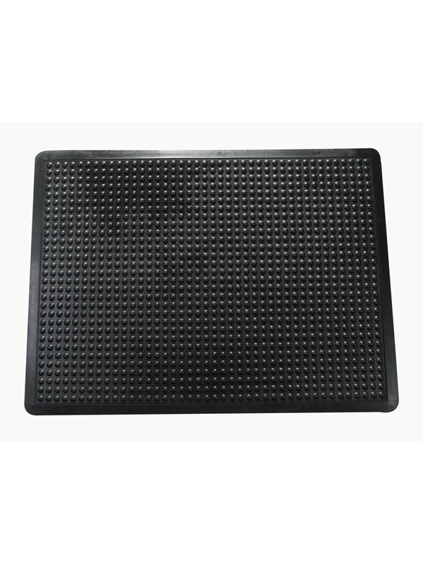 Floortex Doortex Ergonomisk aflastnings måtte 61x91 cm sort gummi